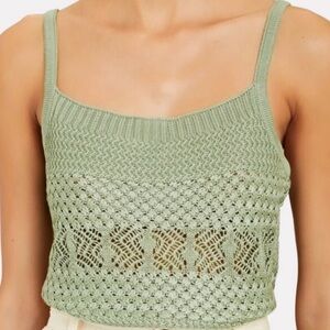 Intermix Krietta Crocheted Tank Top